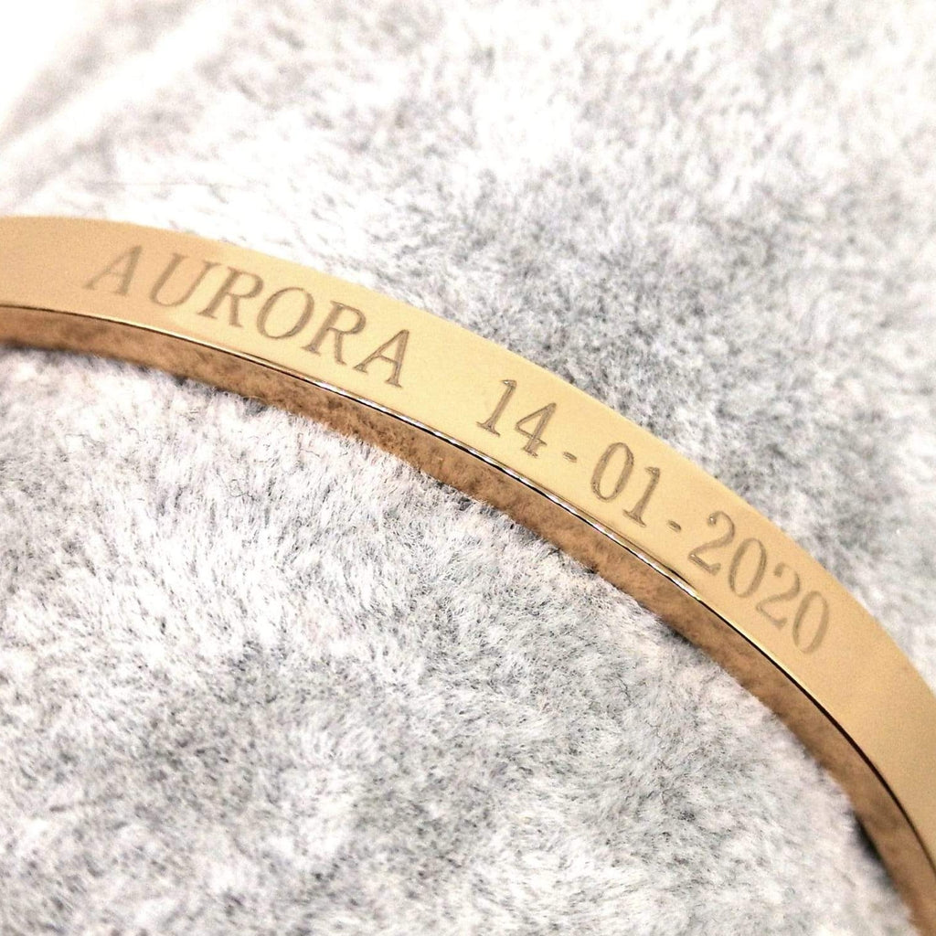 Bracciale Stiff NASCITA Acciaio Silver/Gold/Rose