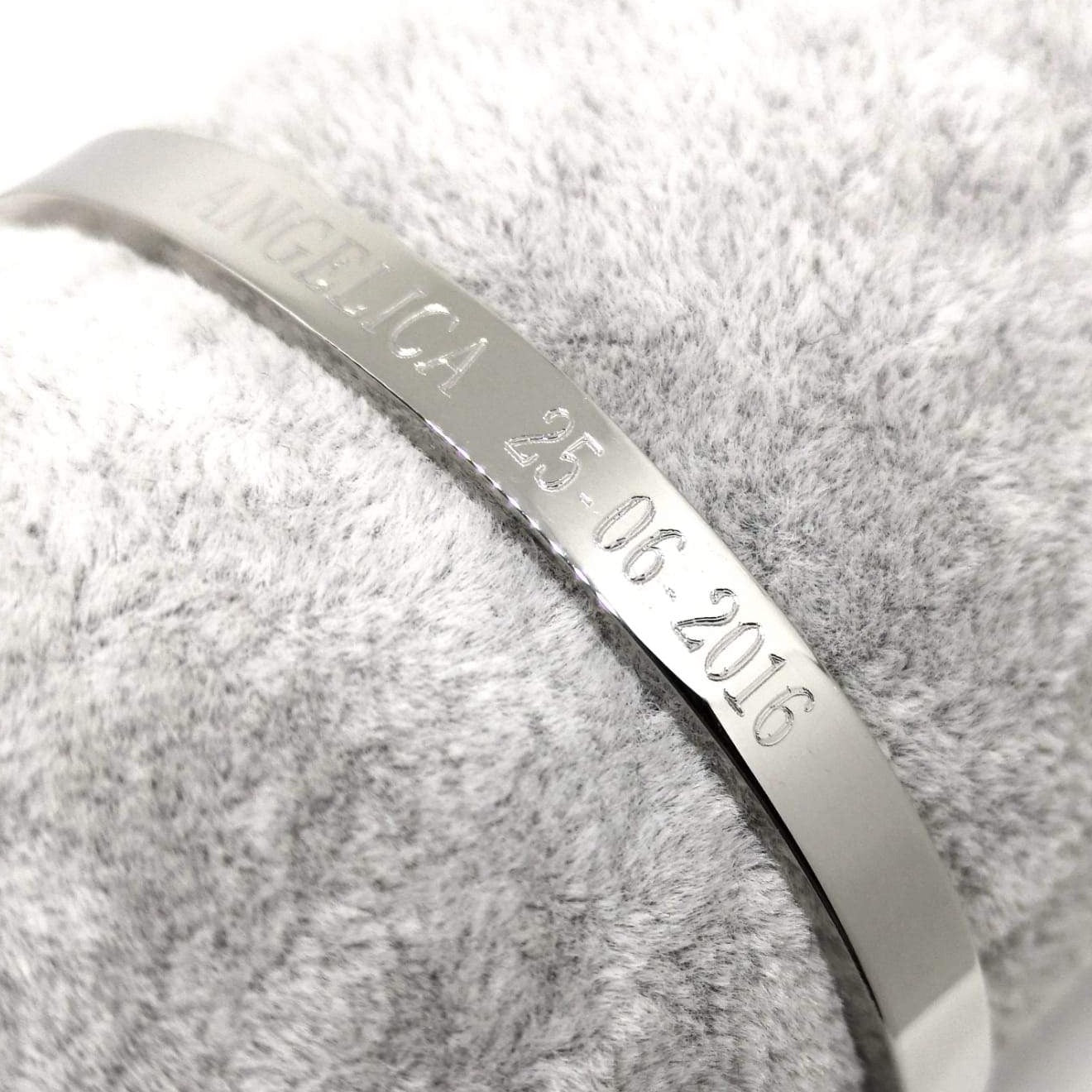 Bracciale Stiff NASCITA Acciaio Silver/Gold/Rose